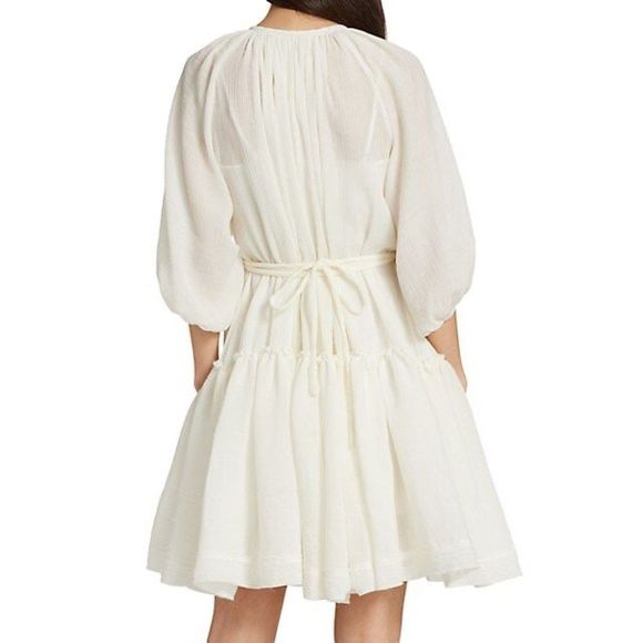 3.1 Phillip Lim Balloon-Sleeve Wrap Dress - Picture 4 of 9